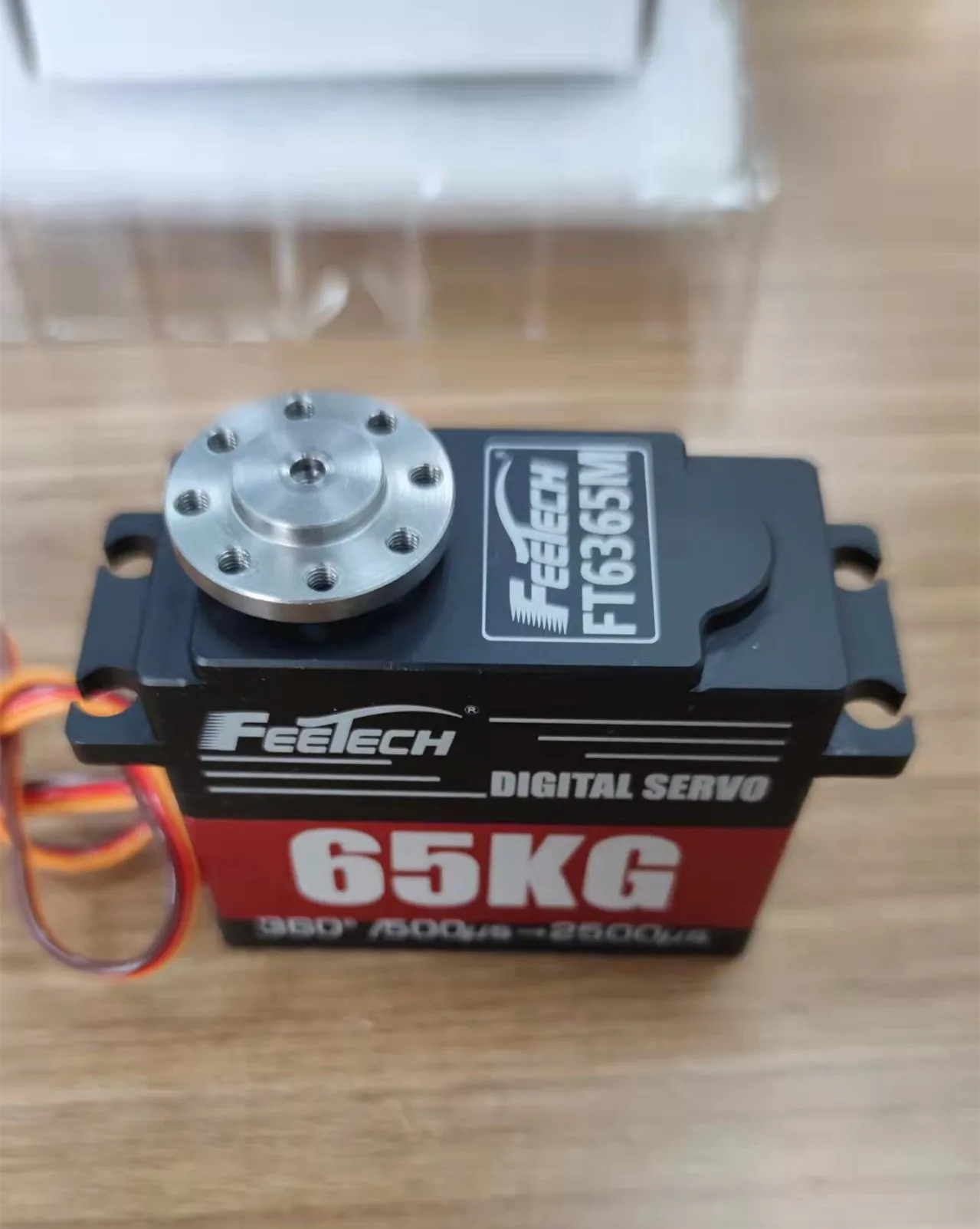 Feetech FT6365M 65KG 360 Graden Magnetische 0.227sec Servo Waterdichte HV Programmeerbare Borstelloze Digitale STD Auto Servo