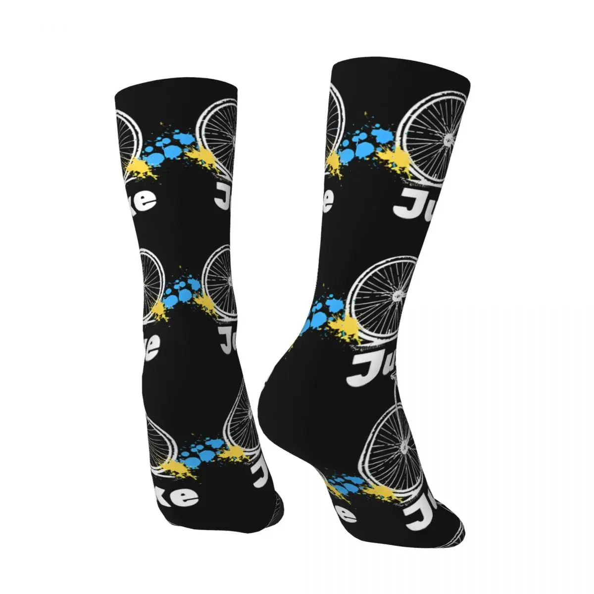 Vintage Just Men's compression Socks Unisex Mountain Bike MTB Harajuku Seamless Printed Novelty Crew Sock