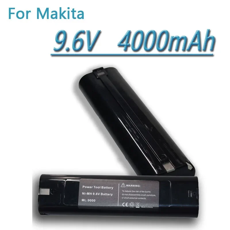 

Ni-MH Power Tool Battery For Makita 9.6V 3000mah/4000mah 191681-2 192533-0 632007-4 9000 9001 9002 9600 DA390DW DA391DRA