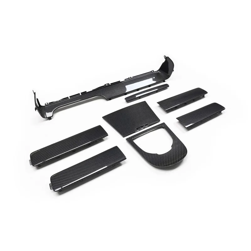 

FOR Mercedes Benz G-Class Dry Carbon Fiber Interior Kit W464 G63 G500 Center Console Door Trim Interior Components