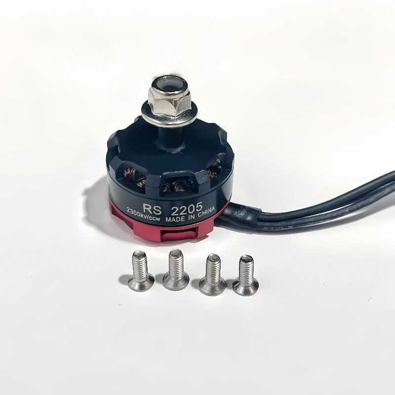 Bürstenloser Modellflugzeugmotor 2205KV2300 kleiner RS mit festem Flügel, vierachsige Kreuzungsmaschine, Mehrachsenmotor vorwärts und rückwärts