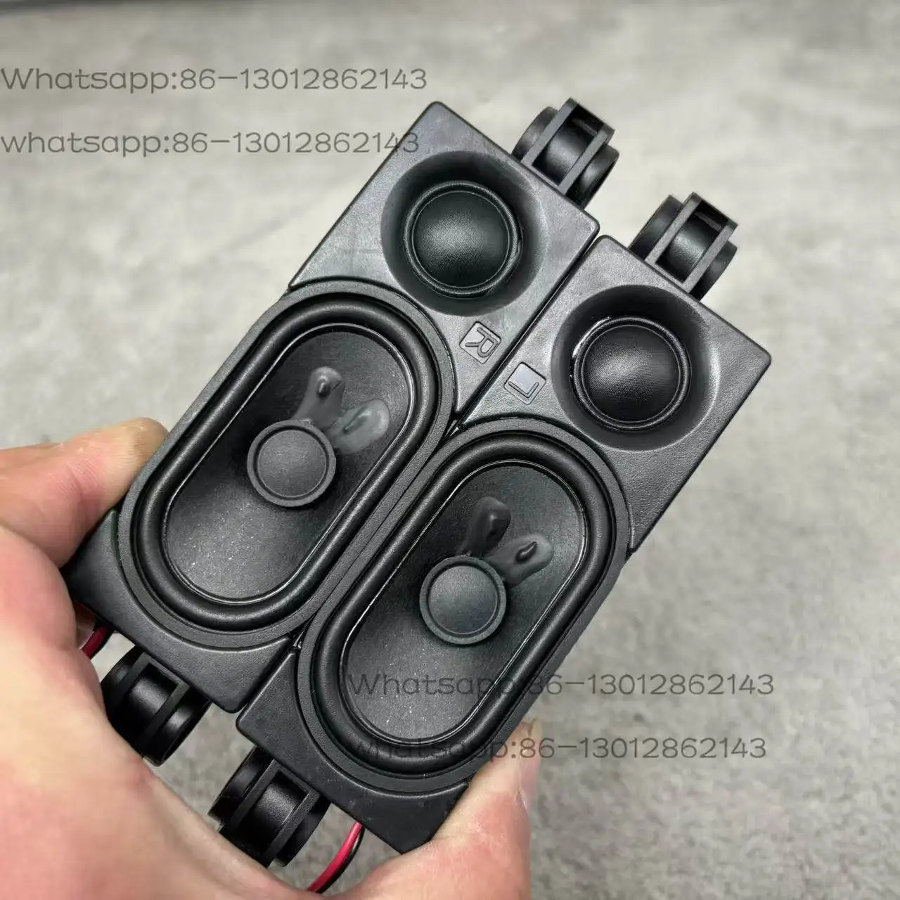 Audiophile-grade mini two-way passive speaker speaker, desktop mini passive audio DIY electric motorcycle modified speaker