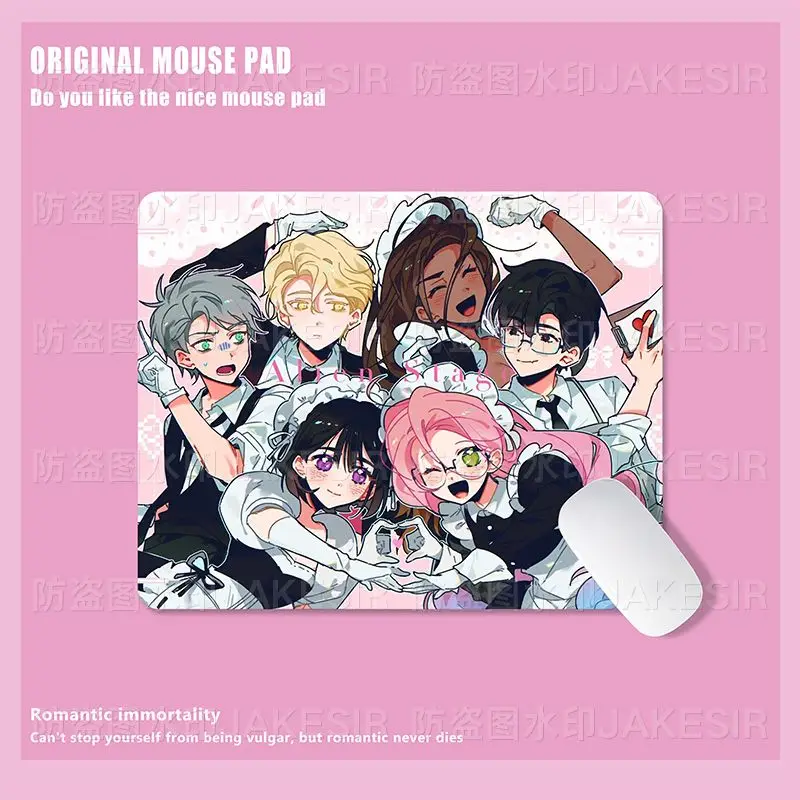 Alien estágio anime ivan para grande gaming mouse pad gamer empresa teclado mouse tapetes de mesa do computador presente da menina