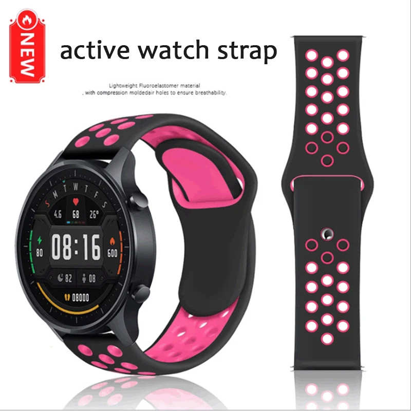 Correa de silicona para reloj Garmin Vivoactive 3, 4, 4s, Venu 2, 2s, SQ, Venu 2 Plus, Forerunner 245, 18mm, 20mm, 22mm