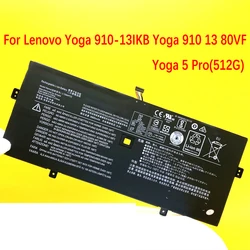 NEW Laptop Battery For Lenovo Yoga 910-13IKB Yoga 910 13 80VF,Yoga 5 Pro(512G) L15C4P21 L15M4P23 L15M4P21 L15C4P22