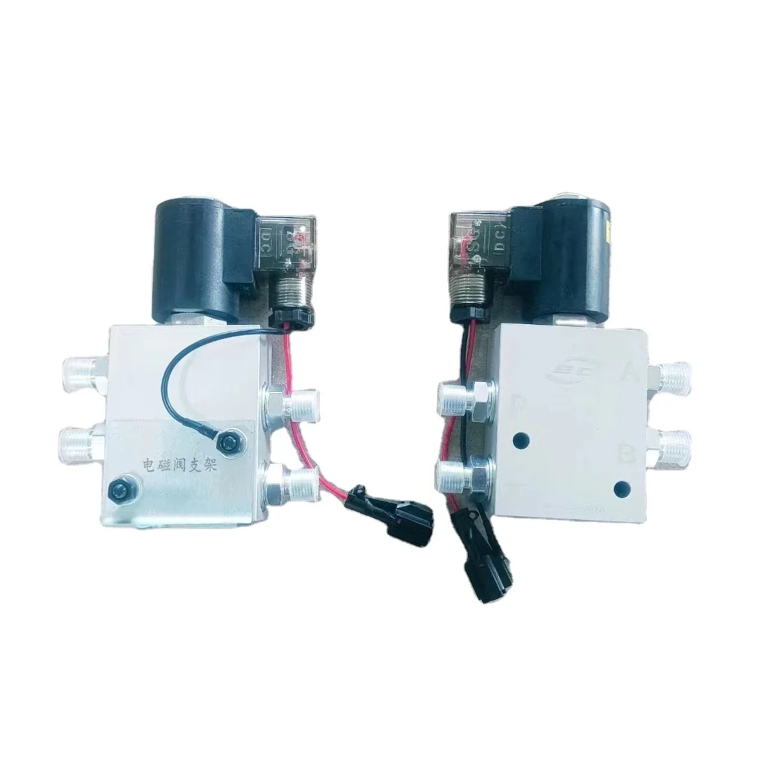 

Solenoid for hydraulic quick coupler