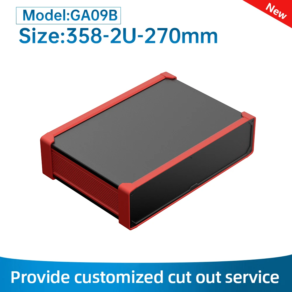 Yonggu Oem Custom Metal Medical equipment Chassis Computer 2u Inch Rackmount Enclosure custodia per Server in alluminio