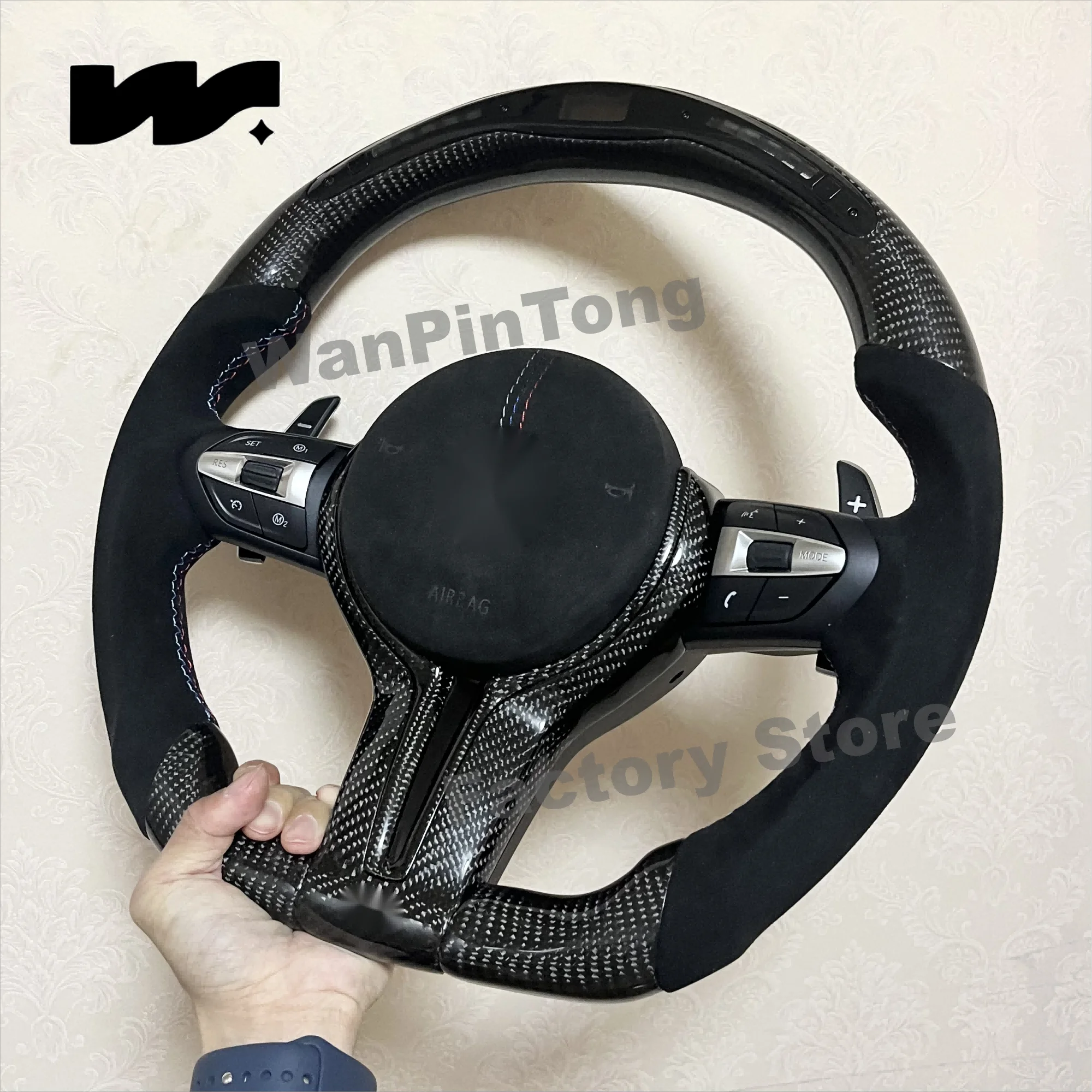 Steering Wheel Leather M Performance Factory Direct Sale For BMW F10 F30 F32 F20 F07 F01 F02 F22 F87 F12 F06 F35 F80 F36 F18 F15