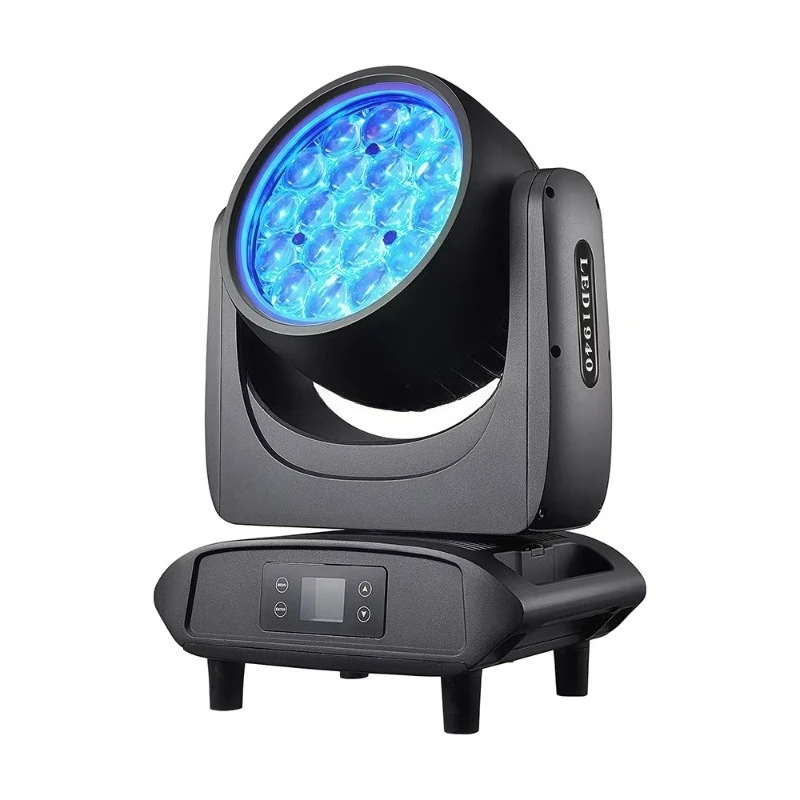 19x40W IP65 Waterproof LED Moving Head Light Zoom Beam Wash Outdoor Stage Light for Wedding DJ Concert Events