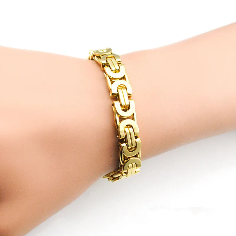 

Роскошный браслет из чистого золота 24 карата 9999 пробы. Изысканный мужской и женский боковой браслет диаметром 9 мм.