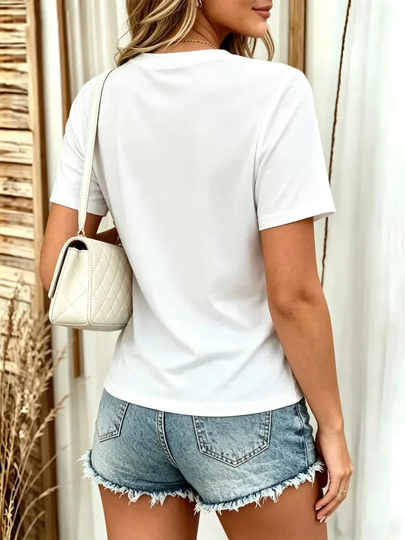 Kaos Cetak Grafis Estetika Lio - Summer Clothing Aesthetic ulasan dan harga