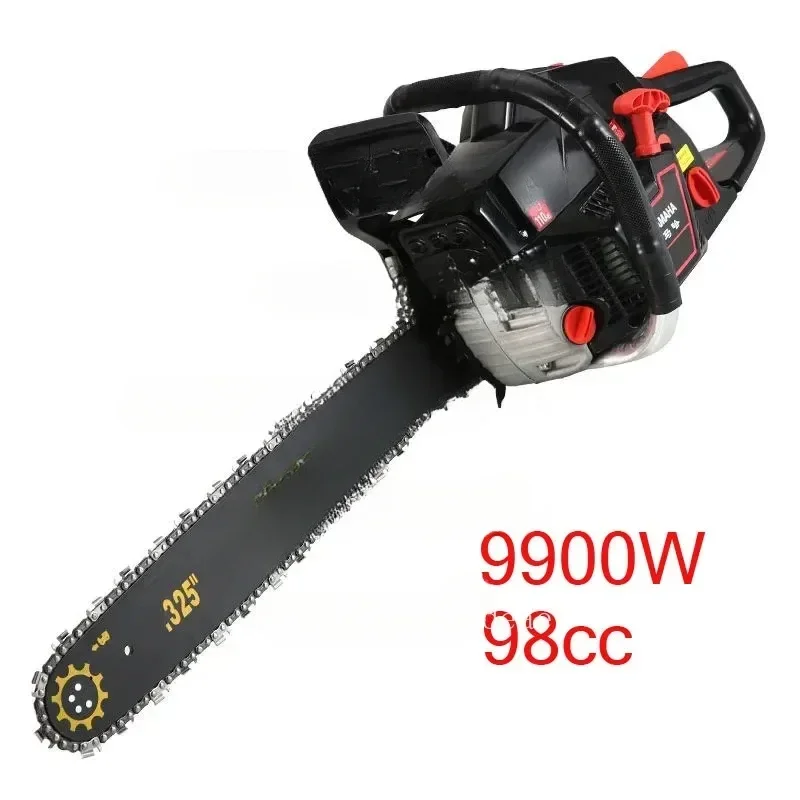 98CC Chainsaw High-Power Small Portable Chain Saw Gasoline Logging Multi-Function
