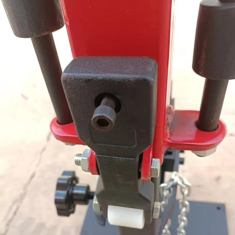 Y  Manual shock absorber spring compressor with circular handle