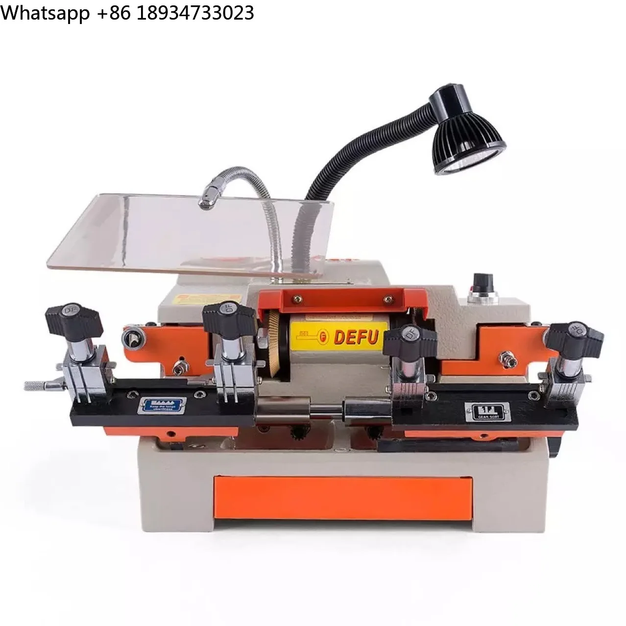 High-End 100E1 Defu Df Key Cutting Machine Automatic Double-Headed Multi-Function Steel & Metal Key Duplicating Machine