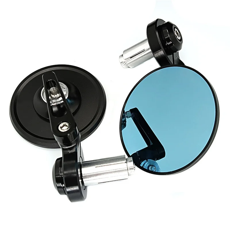Modified CNC Handlebar Mirror Universal Motorcycle Rearview Mirror Sub-Mirror Reversing Mirror Reflector