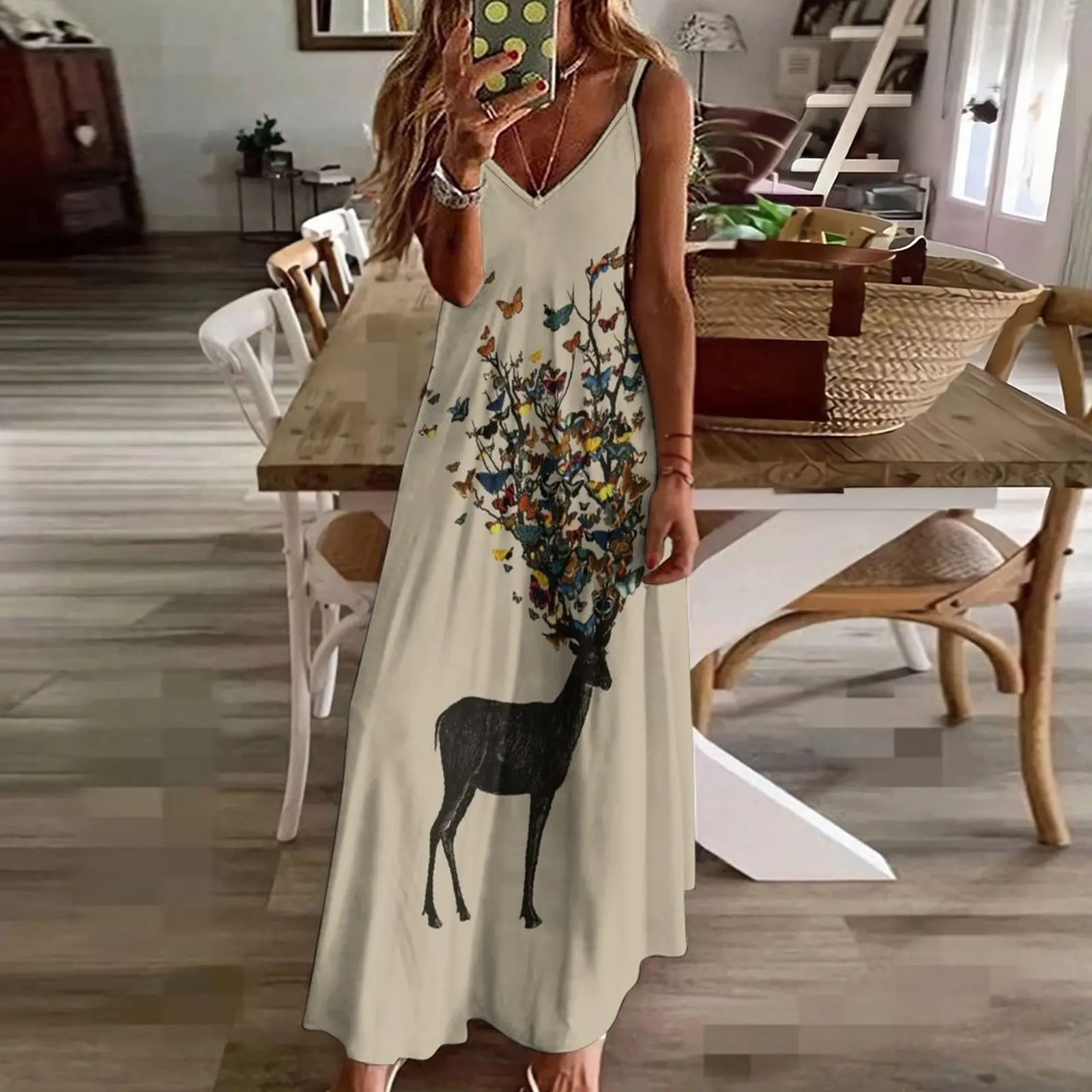 Wild Nature Sleeveless Dress dresses ladies 2024 summer Aesthetic clothing