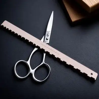 

Stainless Steel Notched Straight Guitar Neck Measurement Ruler For Fretboard Repair Setup Leveling Luthiers Tool Bass