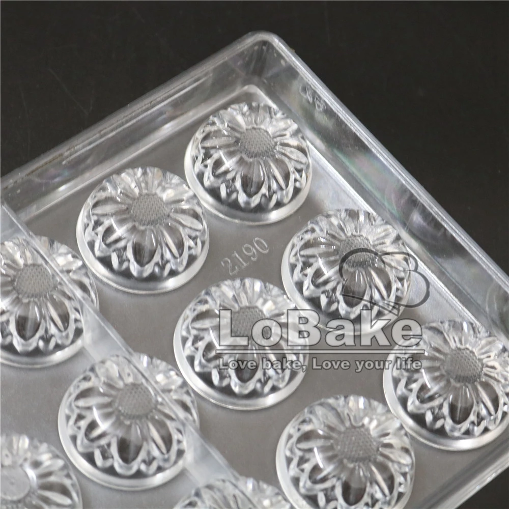 Many Shapes Letter Number Wealth God Diamond Cube Leaves Flower Polycarbonate Chocolate Mold Ice Molds Candy Fondant Mould DIY