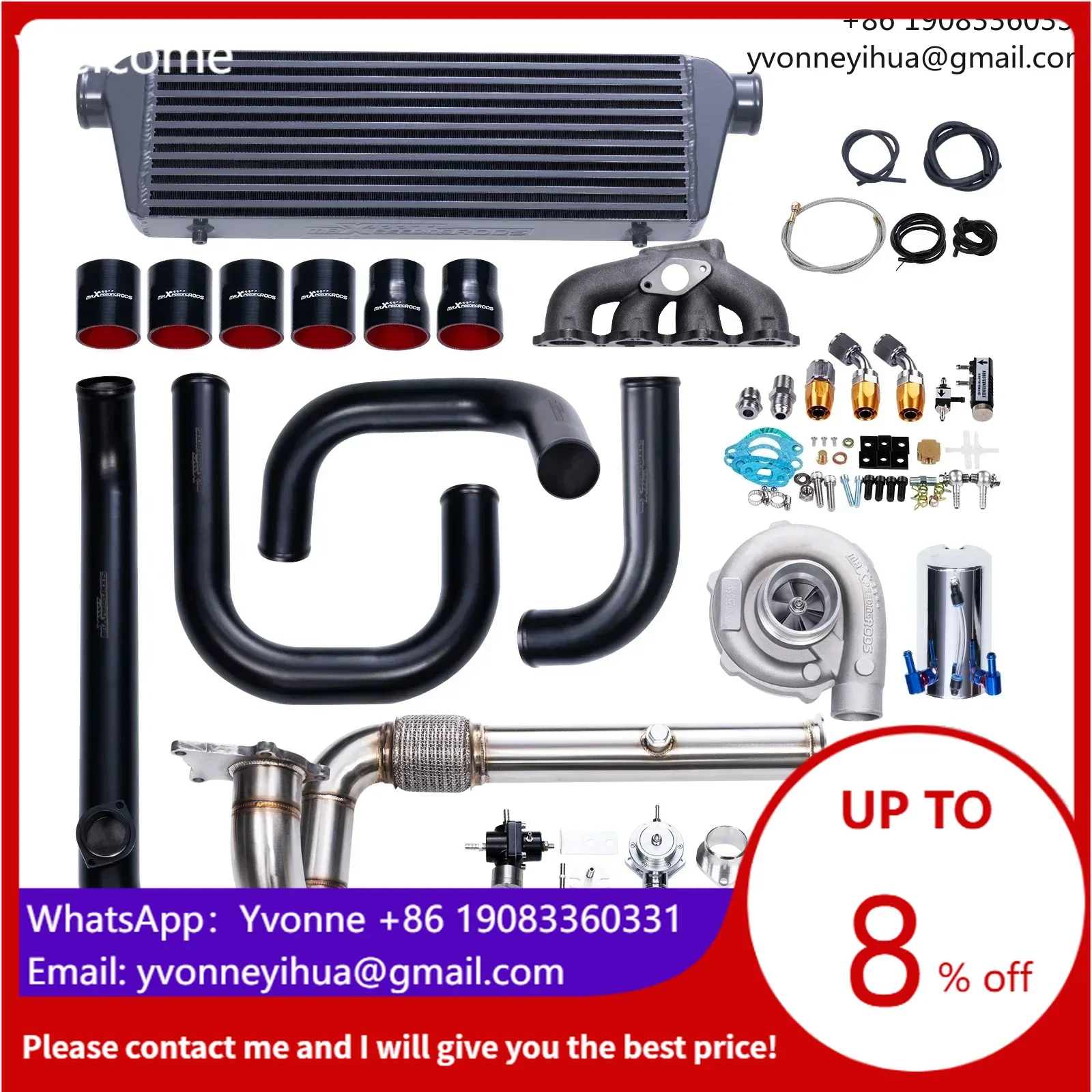 

Полный полный турбокомпрессор, комплекты турбокомпрессоров для Honda Civic D серии D15 D16 1,5 л 1,6 л с коллектором