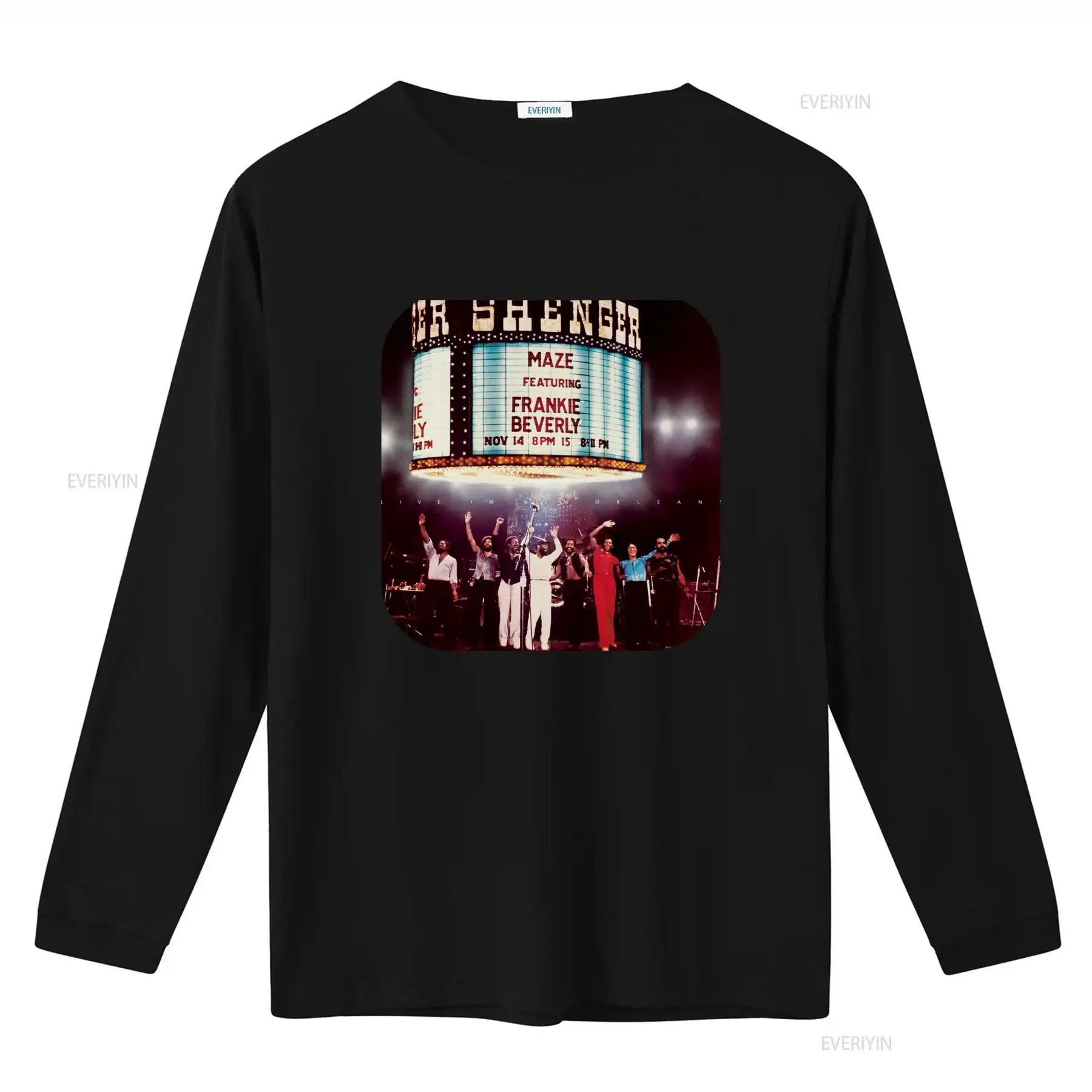 Maze Featuring Frankie Beverly Tour Vintage Style T Shirt Available in All Sizes from S to 4XL vintage Washed Breathable