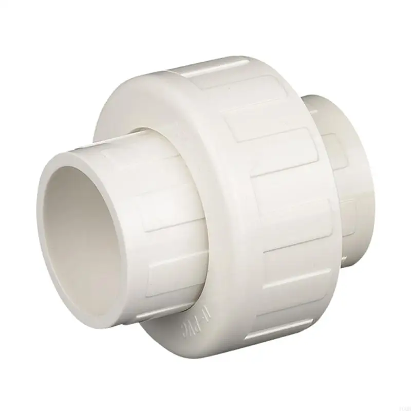 10 Pieces 1 Inch Sturdy PVC Pipe Fittings Socket to Socket for Easy Installation In Water Supply Systems Daily Use