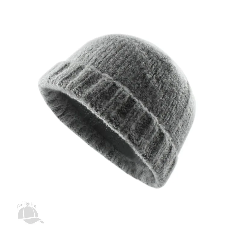 1 قطعة بيني الشتاء الدفء للرجال النساء Brimless دوكر قبعة الشتاء قبعة بحار في الهواء الطلق يندبروف توالت الكفة ميناء القبعات #6