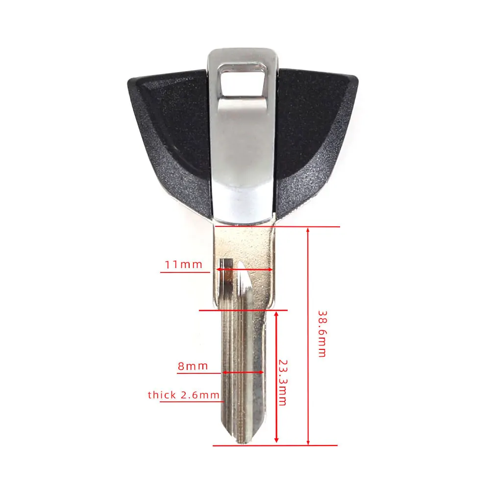 1Pcs New Blank Key Motorcycle Replace Uncut Keys For C650GT F650GS F700GS F750GS F850GS F800GS G310GS G310R C1-200 C1 F65