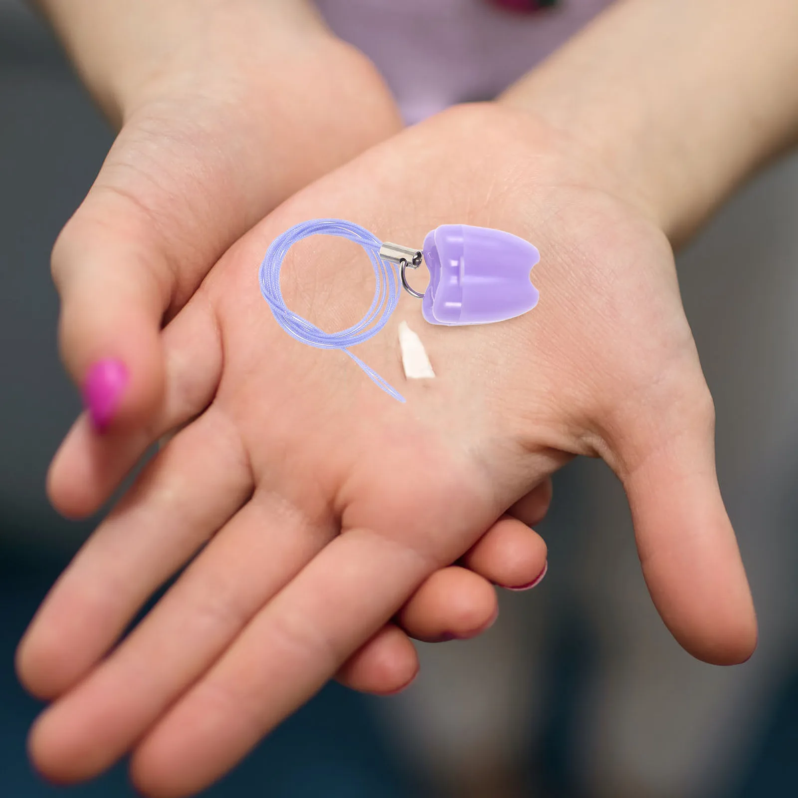 

10 шт., коробка на память для детских зубов, мини-держатель для хранения потерянных зубов, ремешок, ожерелье, детская коробка на память для мальчиков и девочек