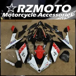 4Gifts New ABS Motorcycle Bike Fairings Kit Fit For YAMAHA R1 2007 2008 07 08 Bodywork Set Custom Red White