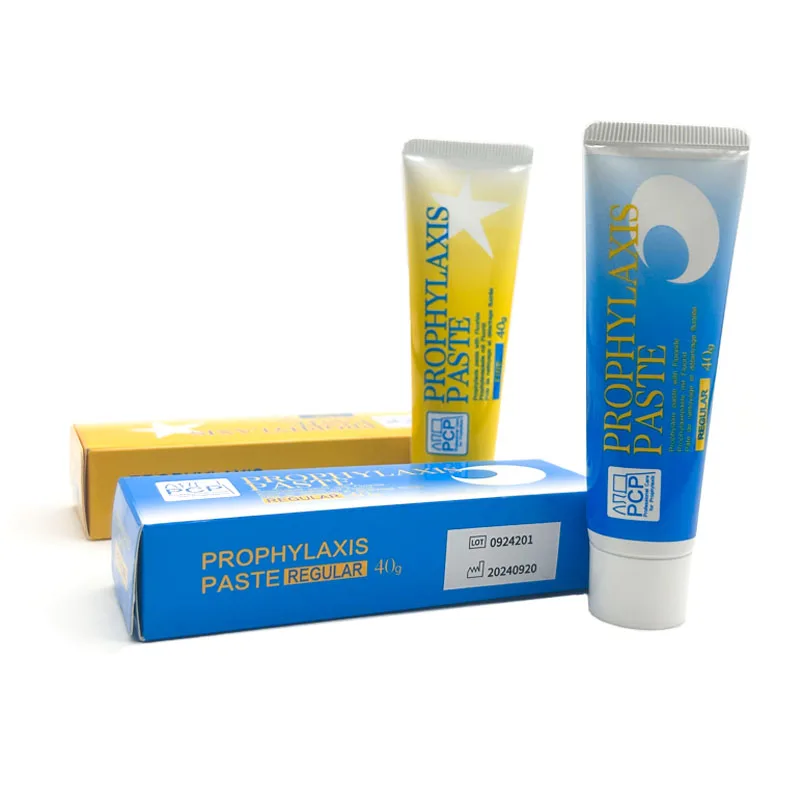 40g/tuba pasta do polerowania zębów dentystycznych regularna drobnoziarnista pasta profilaktyczna Ortho Implant Prophy Paste materiały do ​​wybielania zębów