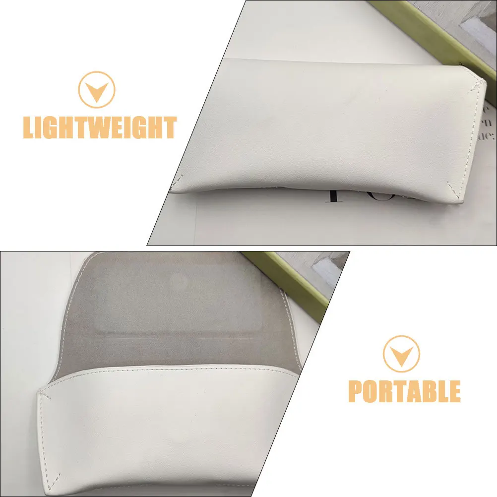 

Glasses Case Lightweight PVC Material Portable Automatic Closing Small Size Sunglasses Storage Pouch for Travel Daily Use