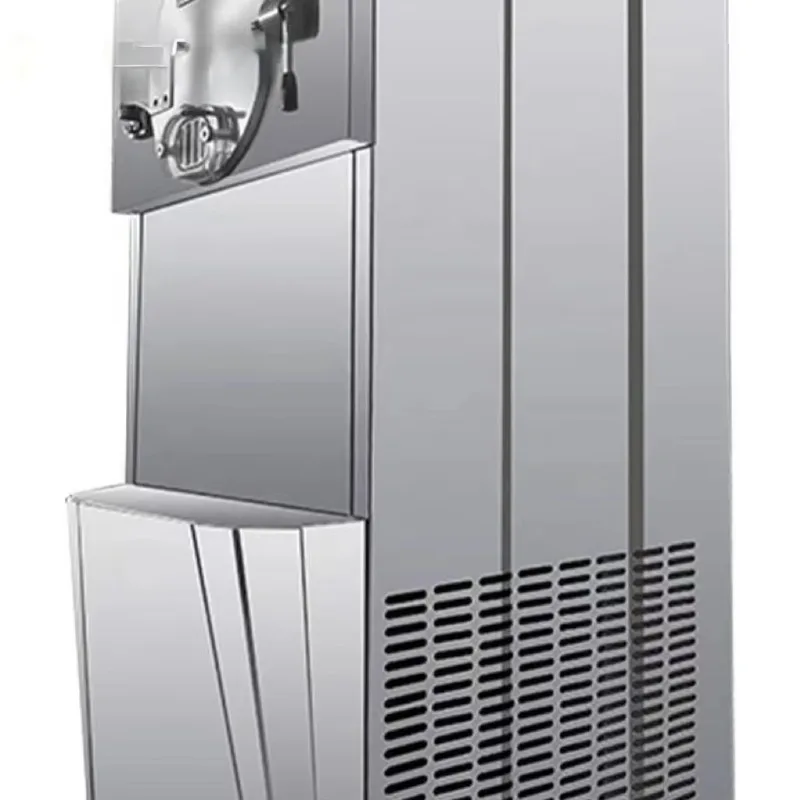 New commercial stainless steel desktop ice cream machine, high output, Italian style