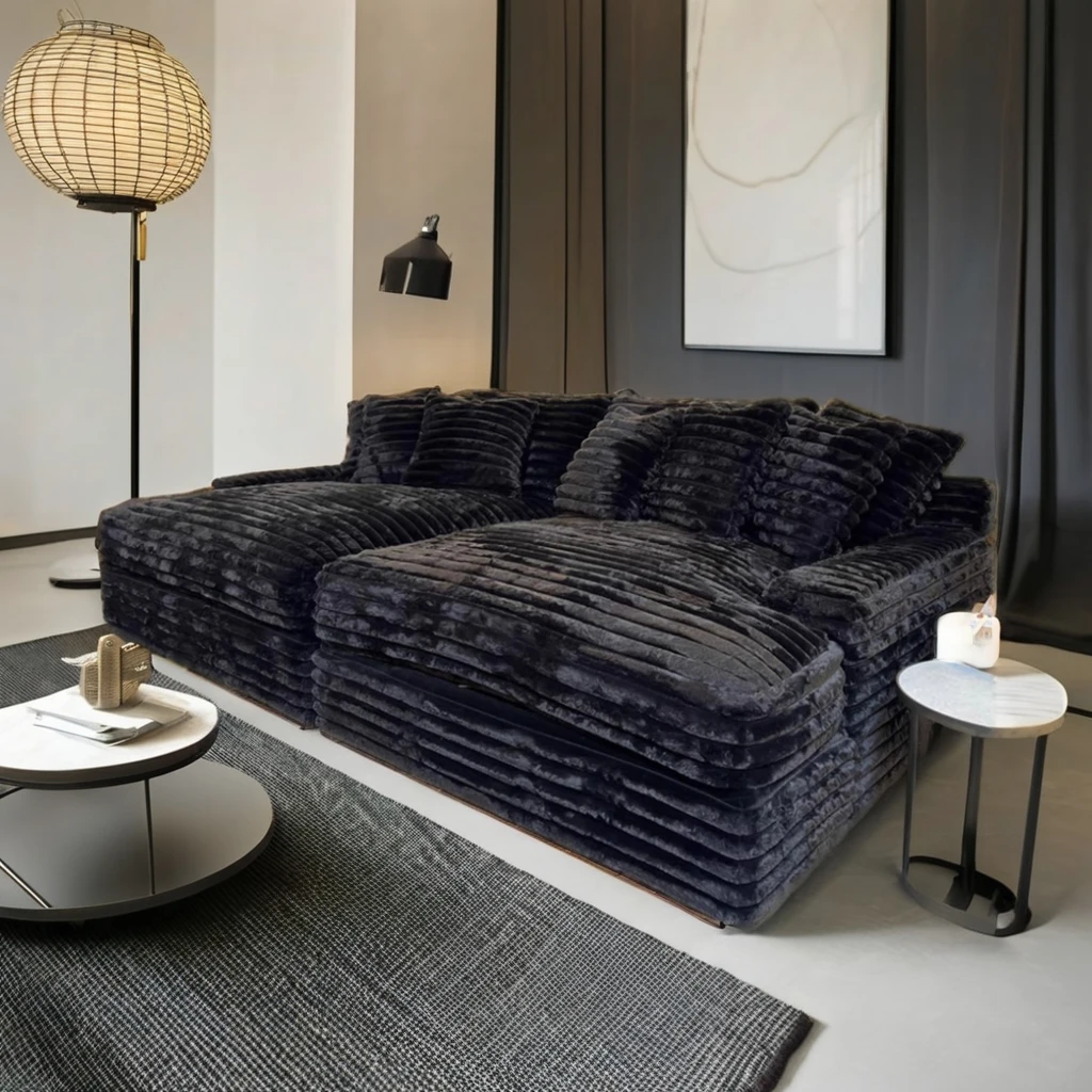 

Sofas Living Room Compressed Modern Minimalist king Size Sofa