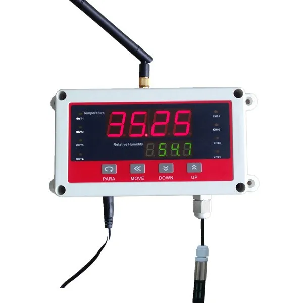 KH706D Data Logger Wifi RS485 Wireless RS485 4-20ma Digital Temperature Humidity Sensor With Indicator