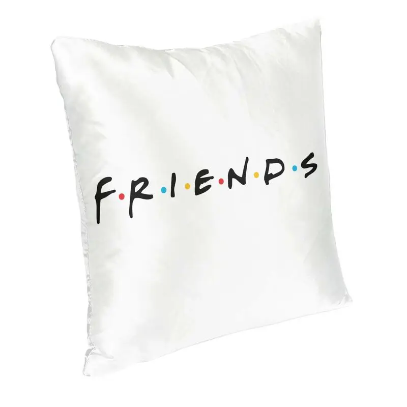 Luxury Friends Logo Throw Pillow Cover Decoration Custom Square Classic TV Show Cushion Cover 45x45 Pillowcover for Sofa