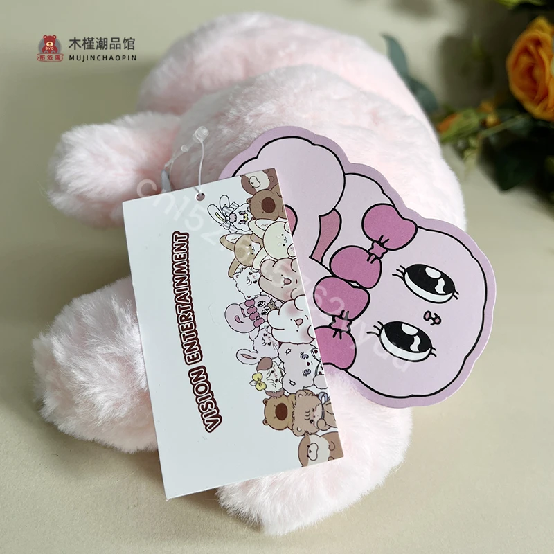 Oryginalna pluszowa zabawka Esther Bunny Cute Stuffed Bunny Doll Korean Style Lovely Rabbit Plushes Cuddly Pillow Xmas Gifts Girl