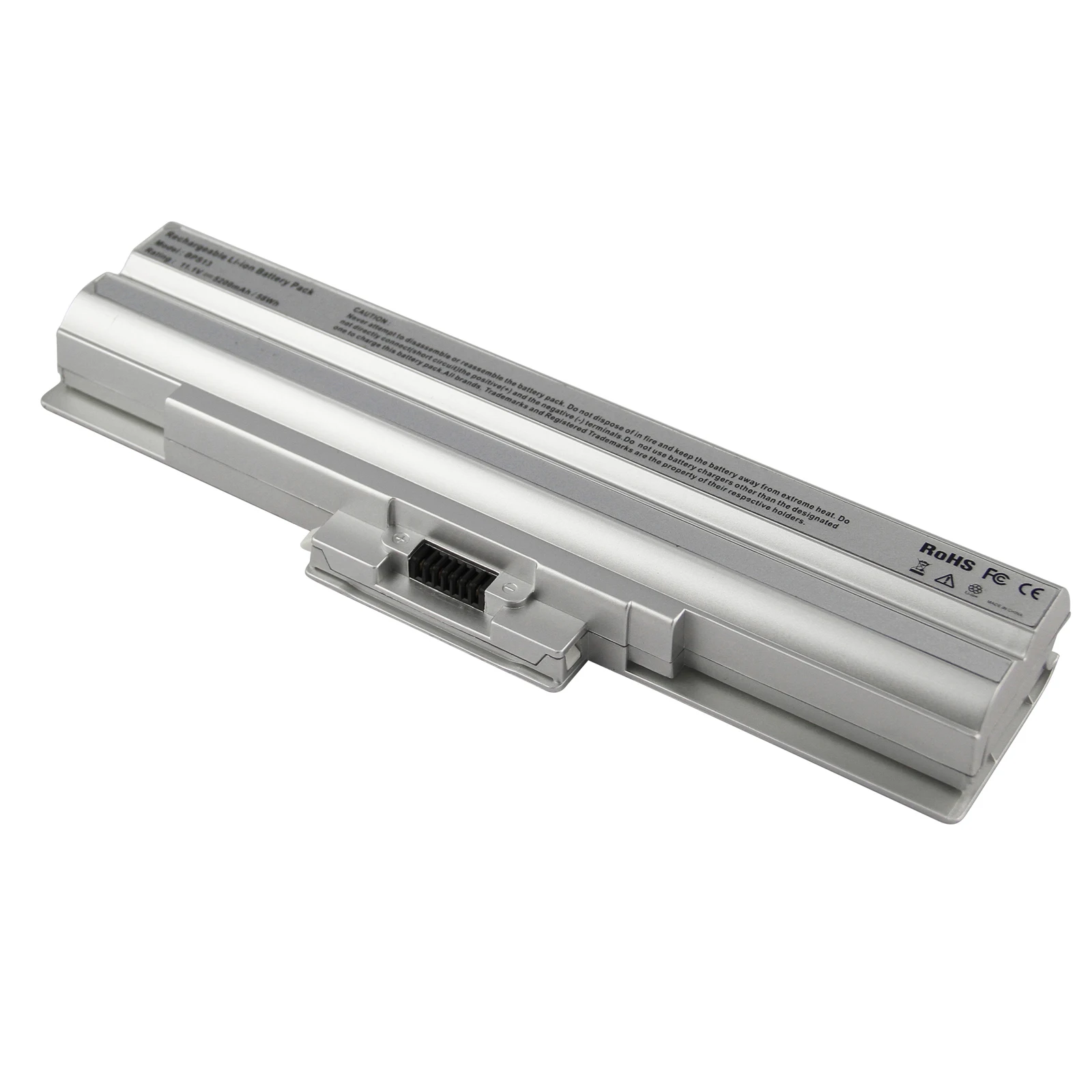Imagem -04 - Bateria do Portátil Csmhy Novidades Bps13 Silver para Sony Vgp-bps13 s Bps13a b Vgp-bps13a q Vgp-bpl13 Tx57cn 11.1v