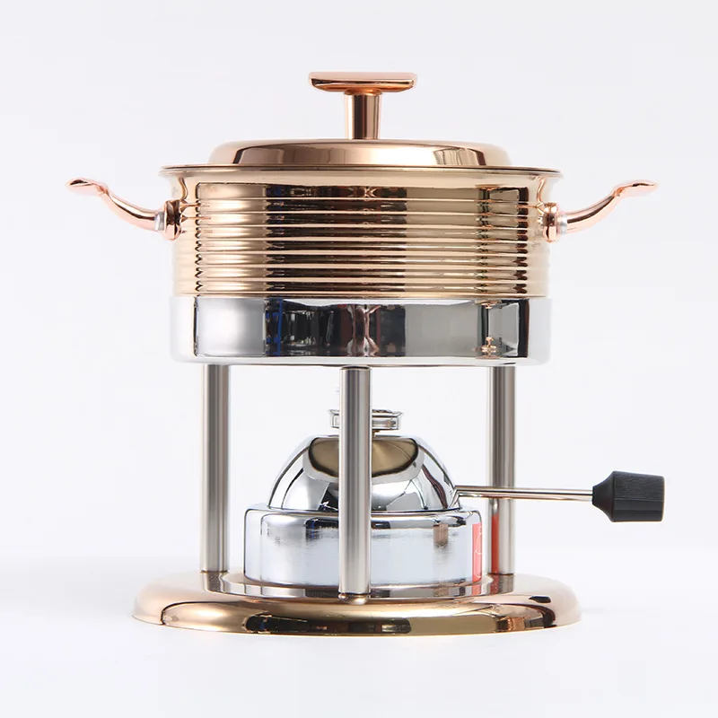 

Single inflatable small hot pot adjustable gas gas stove small hot pot high-end commercial self-service small