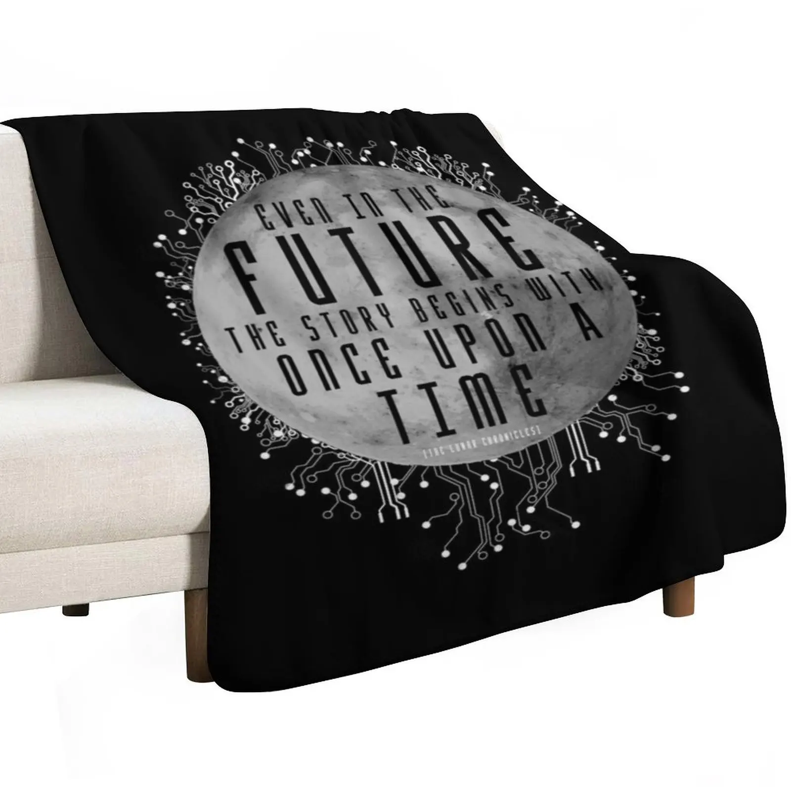 The Lunar Chronicles - Cinder Essential T-Shirt Throw Blanket Decorative Sofa Bed Quilt Vintage Blankets