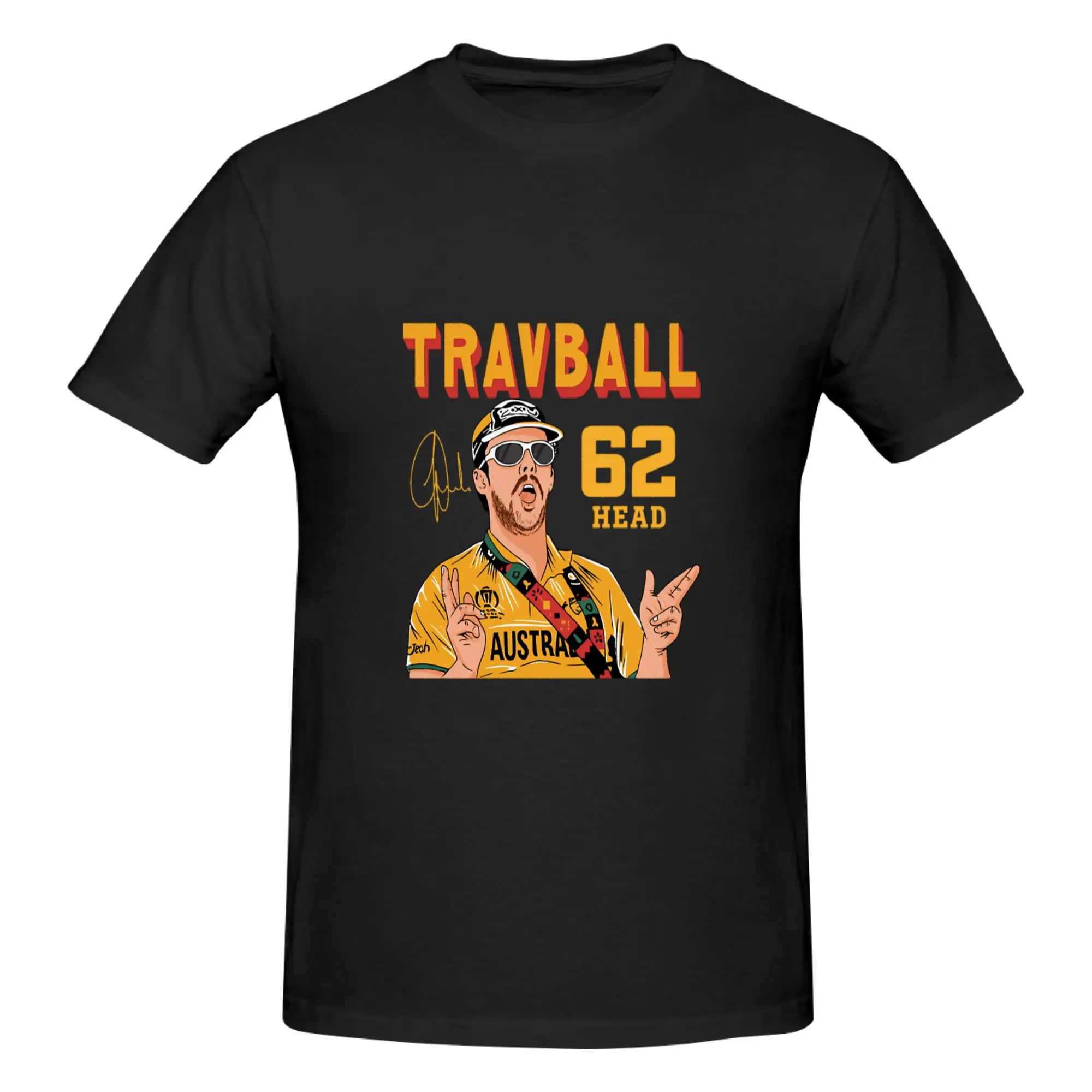 Funny Travis Head - Australian Cricket Player Essential Men's Printed T-Shirt Unisex T shirtAnime Manga