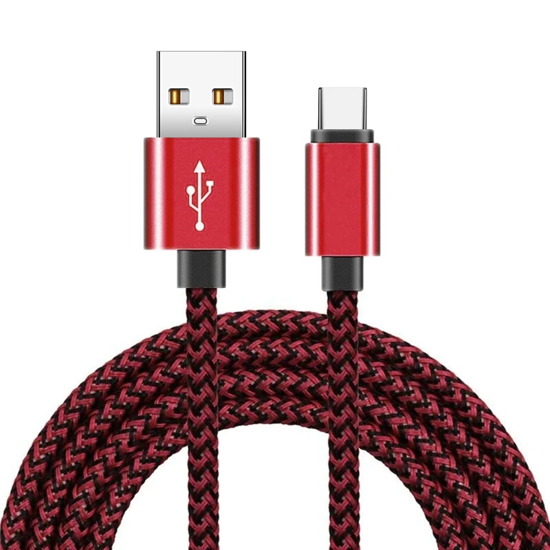 Type-C USB Charging Cable for iPhone XS XR 8 7 6S Samsung S10 S20 S21 S22 Xiaomi 11 Redmi Note 8 9 10 K30 K40 Pro Honor 30 40 50