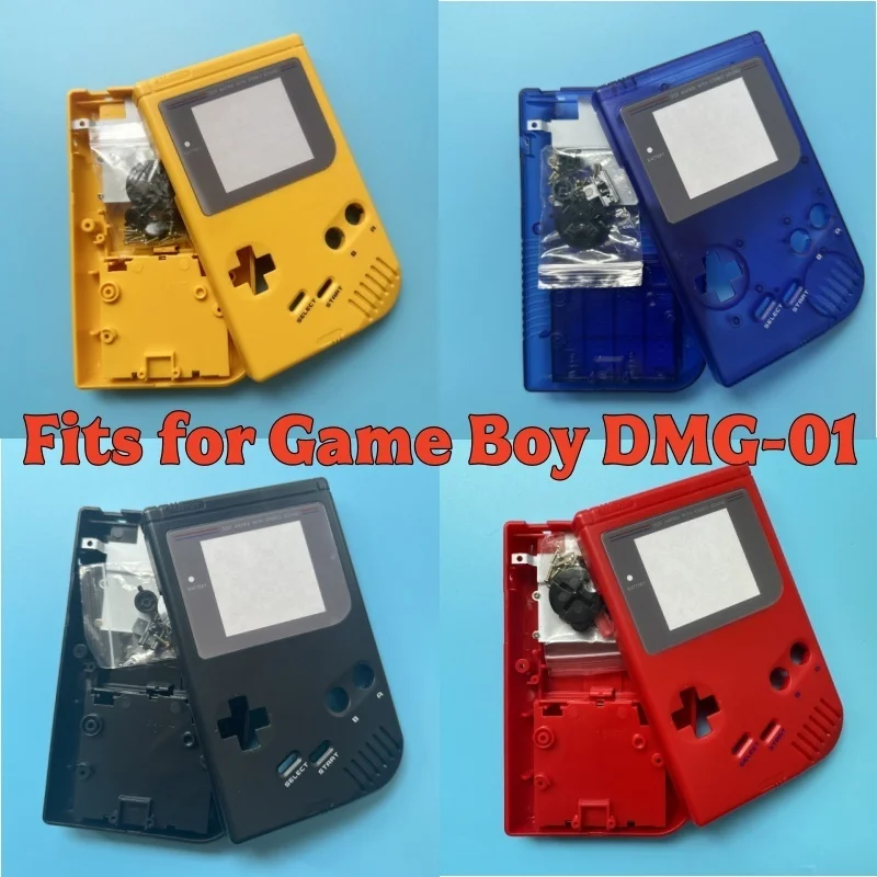 Game Boy DMG-01 Replacement Shell Housing Case Classic GB DMG 01 Full Housing Cover For IPS Screen Mod DIY Game Console Shell ﻿