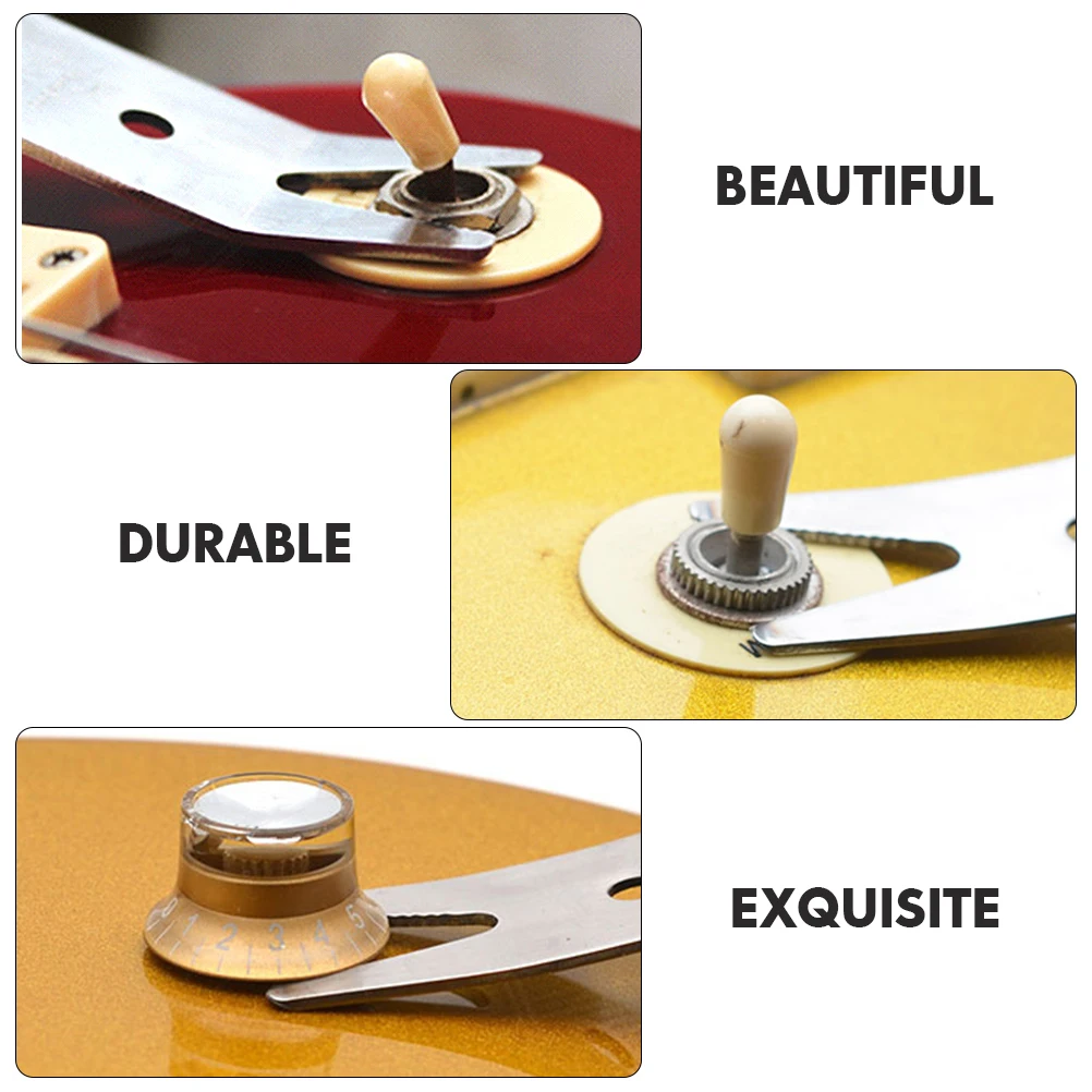 

Multifunctional Wrench Universal for Guitar Spanner Bass Repair Tool Stainless Steel