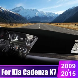 For Kia Cadenza K7 2009 2010 2011 2012 2013 2014 2015 Car Dashboard Cover Instrument Desk Sun Shade Mat Non-slip Pad Accessories