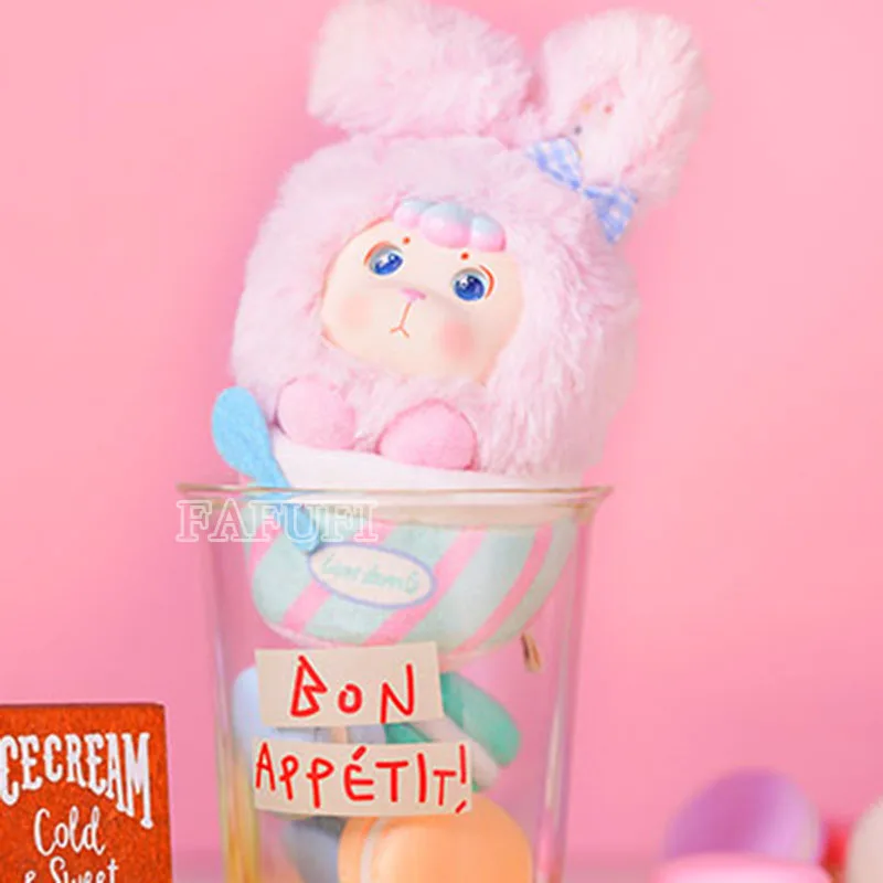 Bafeng Lamb Dessert Moment Series Plush Doll Blind Box Toys Mystery Box Anime Figure Kawaii Model for Girls Cute Birthday Gift