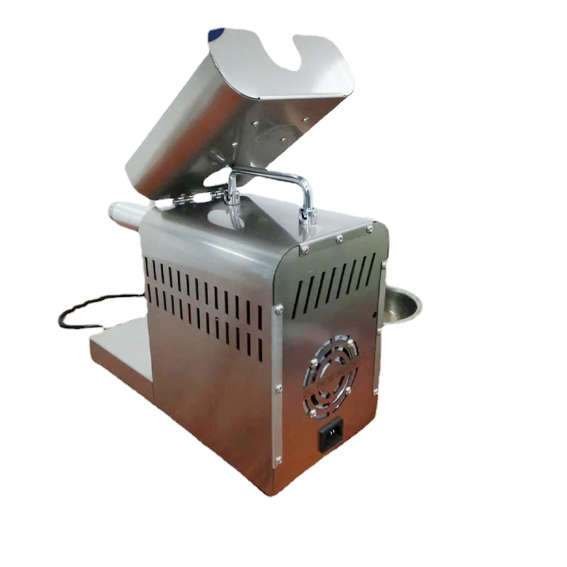 كامل الفولاذ المقاوم للصدأ المنزلية الصغيرة عباد الشمس الخروع بذور فول الصويا آلة ضغط زيت الطبخ #4