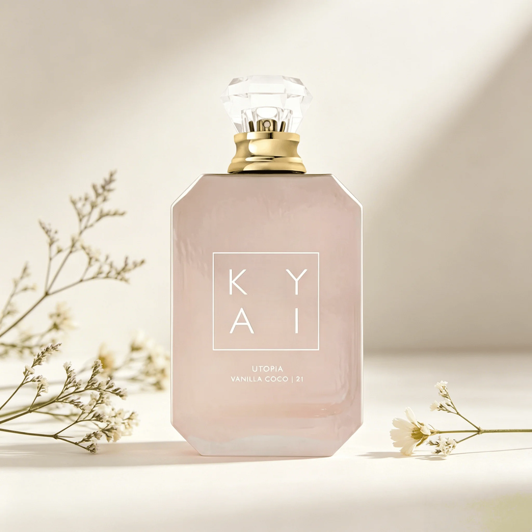 Kayali 20 Maldives In A Bottle Ylang Coco  Eau de Parfum Long Lasting Tropical Coconut Ylang Floral Fragrance Women Perfume Mint Transparent Bottle Summer Beach Holiday Gift for Ladies