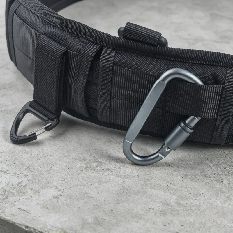 Lightweight Belt Tactical Combat belt MOLLE Plastic Buckle Quick Release Adjustable
