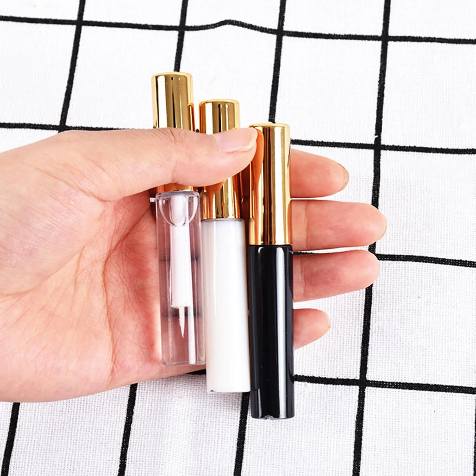 5ML Falsche Wimpern Kleber Schnell Trocknend Kleber Falsche Wimpern Wasserdicht Transparent langlebig Werkzeug Kleber Kosmetische Wimpern