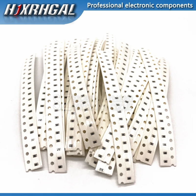 36valuesX20pcs=720pcs 0603 1ohm-10Mohm SMD Resistor Kit Assorted Kit 1% component diy samples kit new and original hjxrhgal